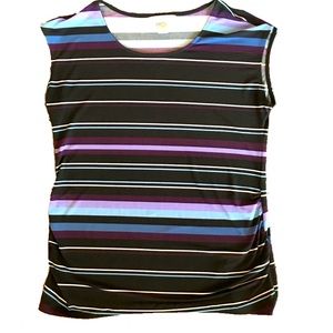 Christopher & Banks Women's Top- Cap Sleeve